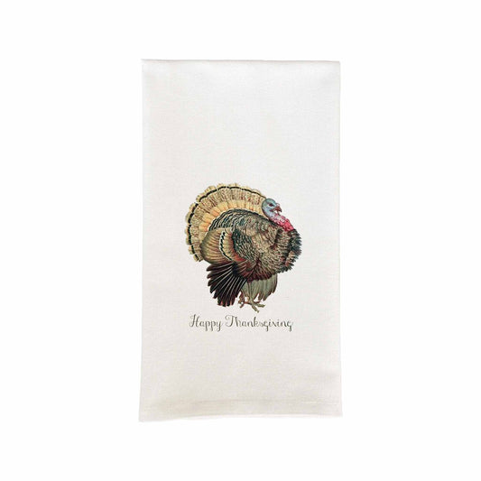 FRENCH GRAFFITI THANKSGIVING TURKEY DISH TOWEL