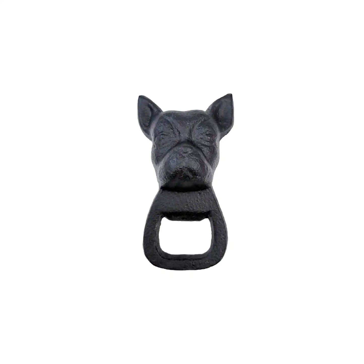 FRENCHIE BOTTLE OPENER CAST IRON