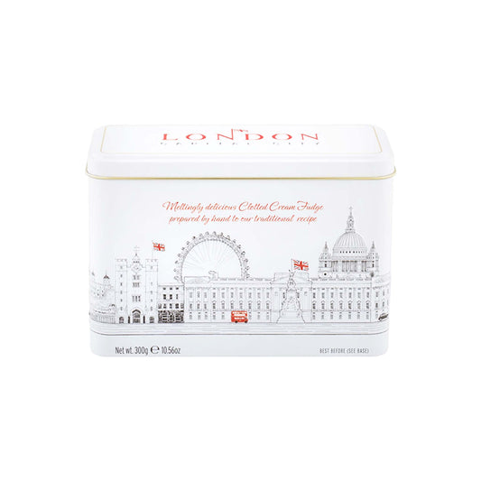GARDINERS LONDON CAPITAL CITY CLOTTED CREAM FUDGE TIN 300g