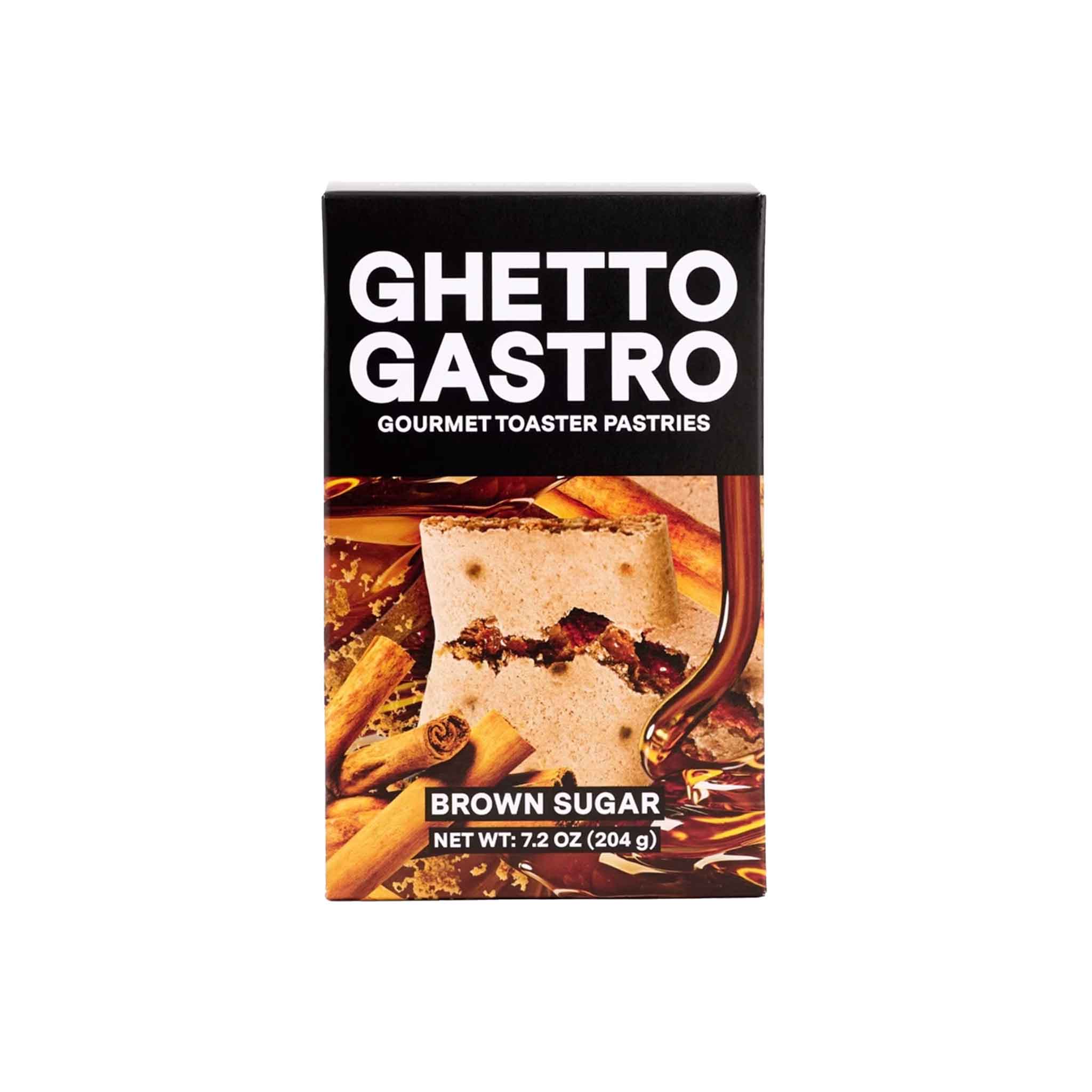 GHETTO GASTRO GOURMET BROWN SUGAR TOASTER PASTRIES 204g – monsieur