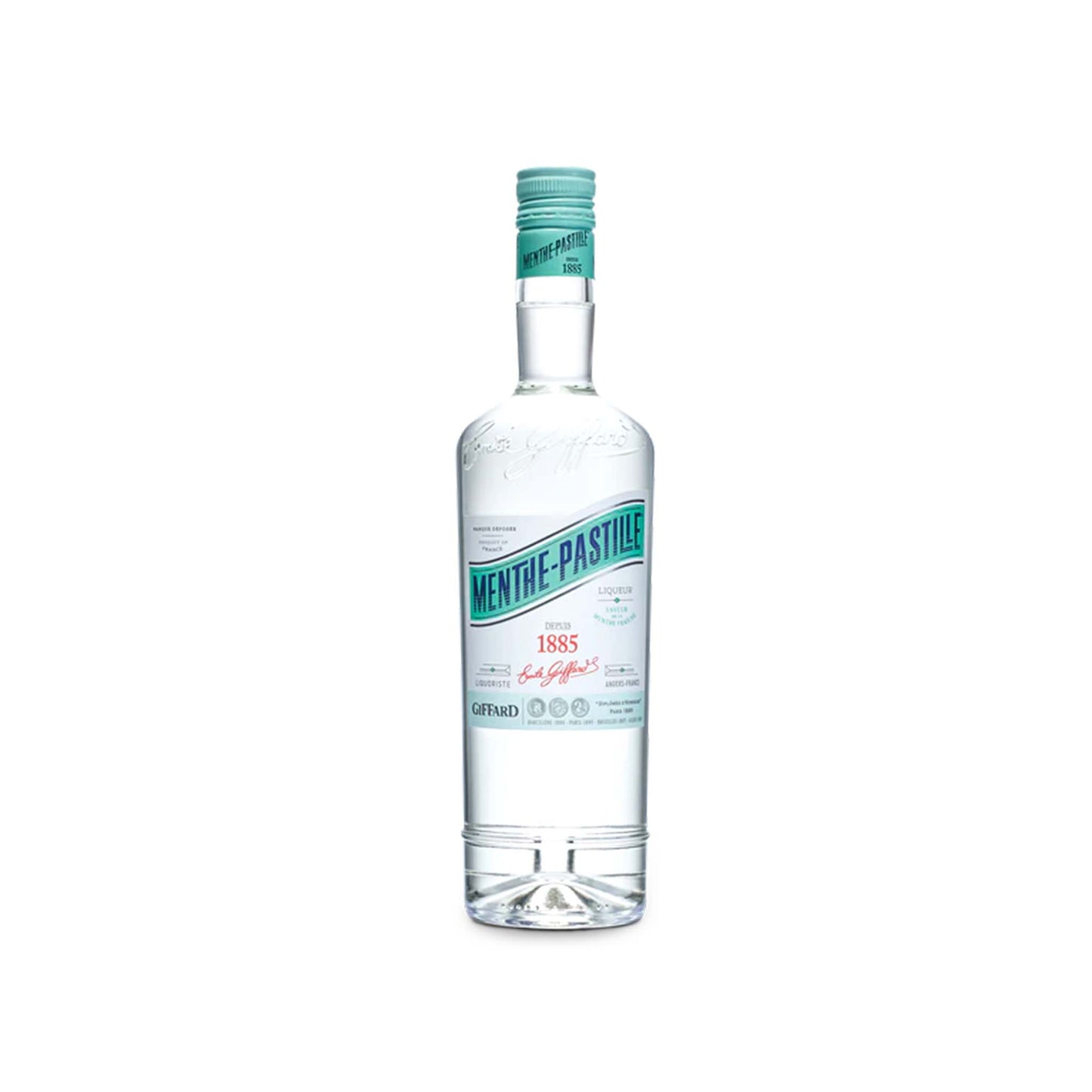 GIFFARD MENTHE PASTILLE WHITE MINT LIQUEUR 1LT