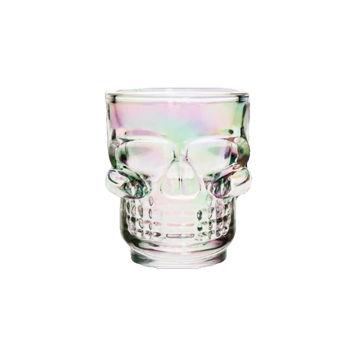 GODINGER LUSTER SKULL SHOT GLASS SINGLE