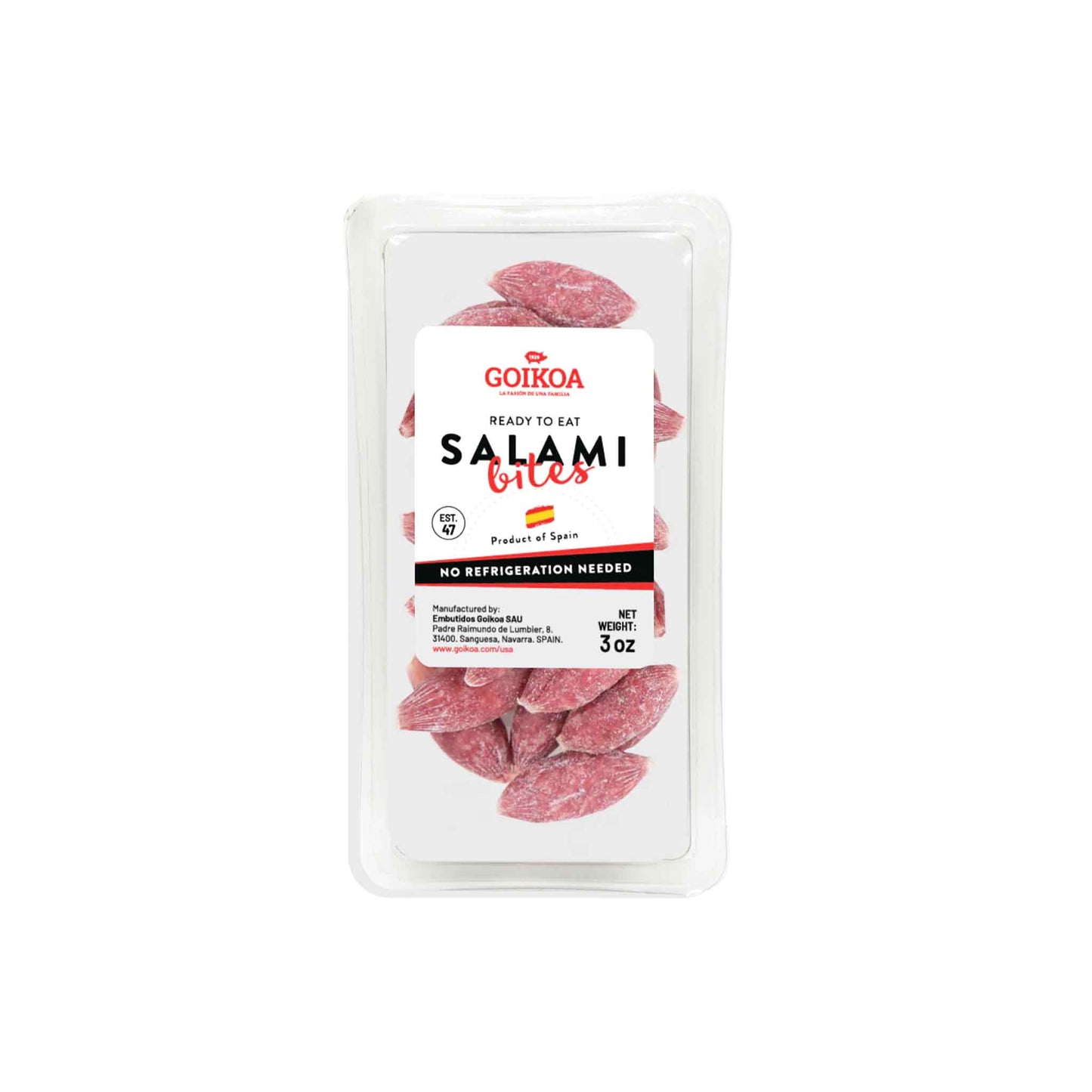 GOIKOA SALAMI BITES 3oz