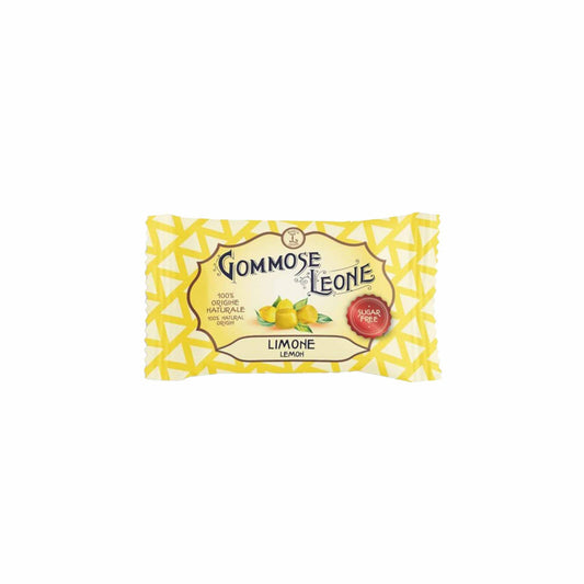 GOMMOSE LEONE SUGAR FREE LEMON GUMMY SWEETS 35g