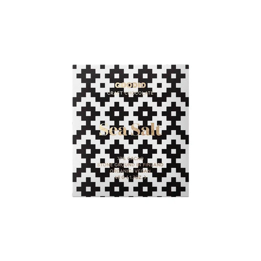 GOODIO SEA SALT 77% DARK CHOCOLATE 48g