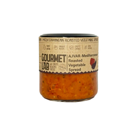 GOURMET LAB AJVAR MEDITERRANEAN ROASTED VEGETABLE SPREAD 200g