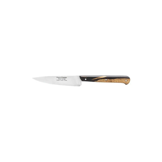 GOYON-CHAZEAU P'TIT TRADI PARING KNIFE EBONY SAPWOOD