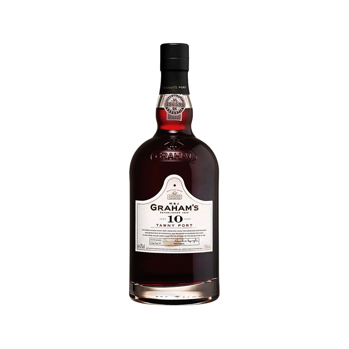 GRAHAM'S 10 YEAR OLD TAWNY PORTO 750ml