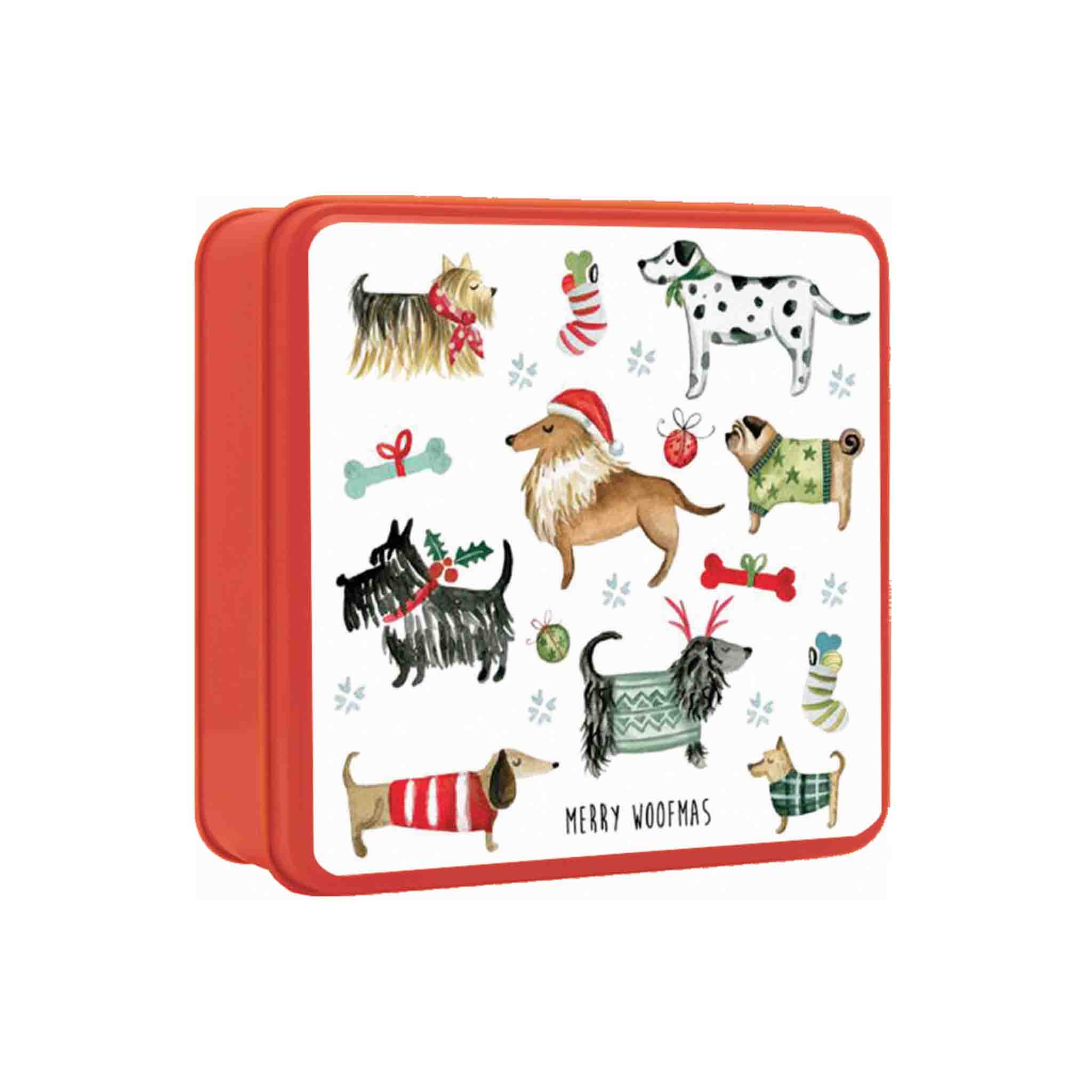 GRANDMA WILD'S MERRY WOOFMAS BISCUITS TIN 160g – monsieur marcel
