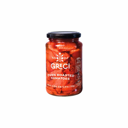 GRECI RUSTIC SEMI DRIED OVEN ROASTED TOMATOES 350g