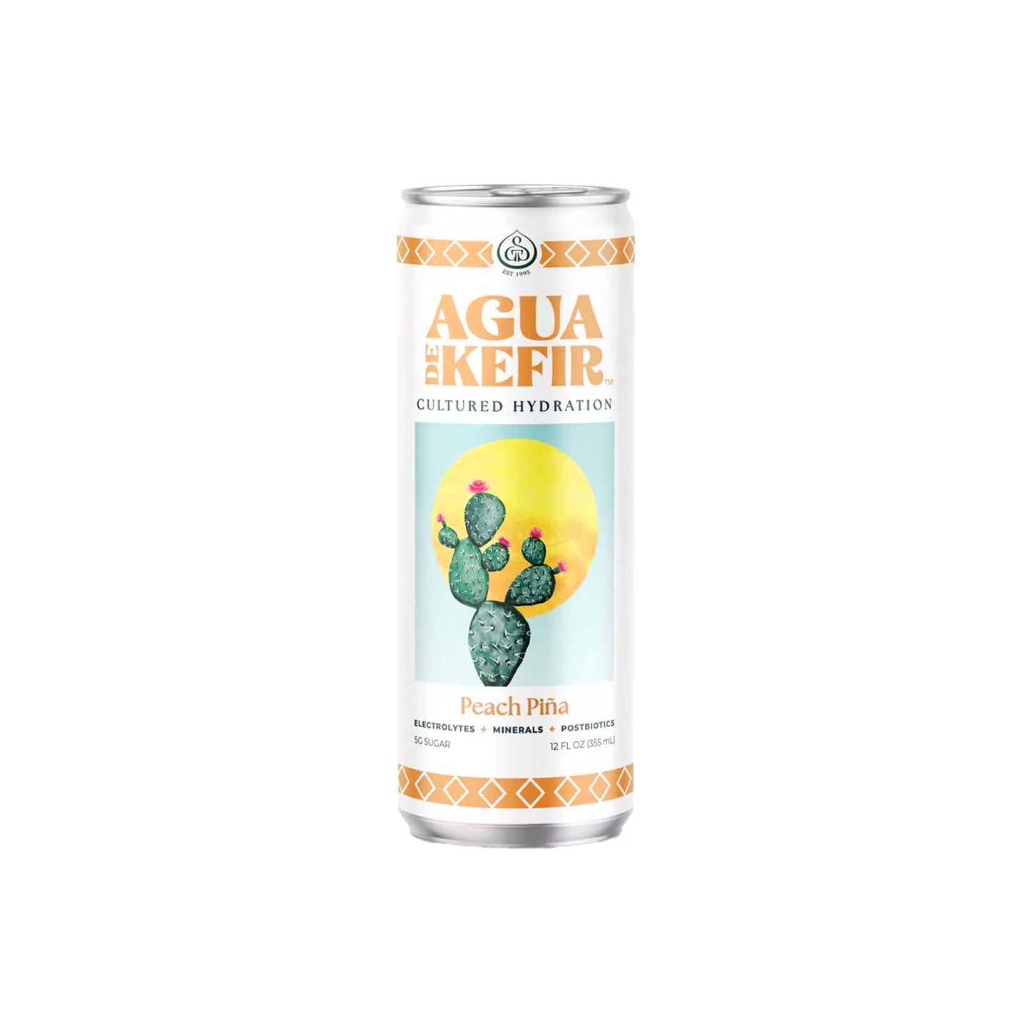 GT'S AGUA DE KEFIR PEACH PINA 12oz