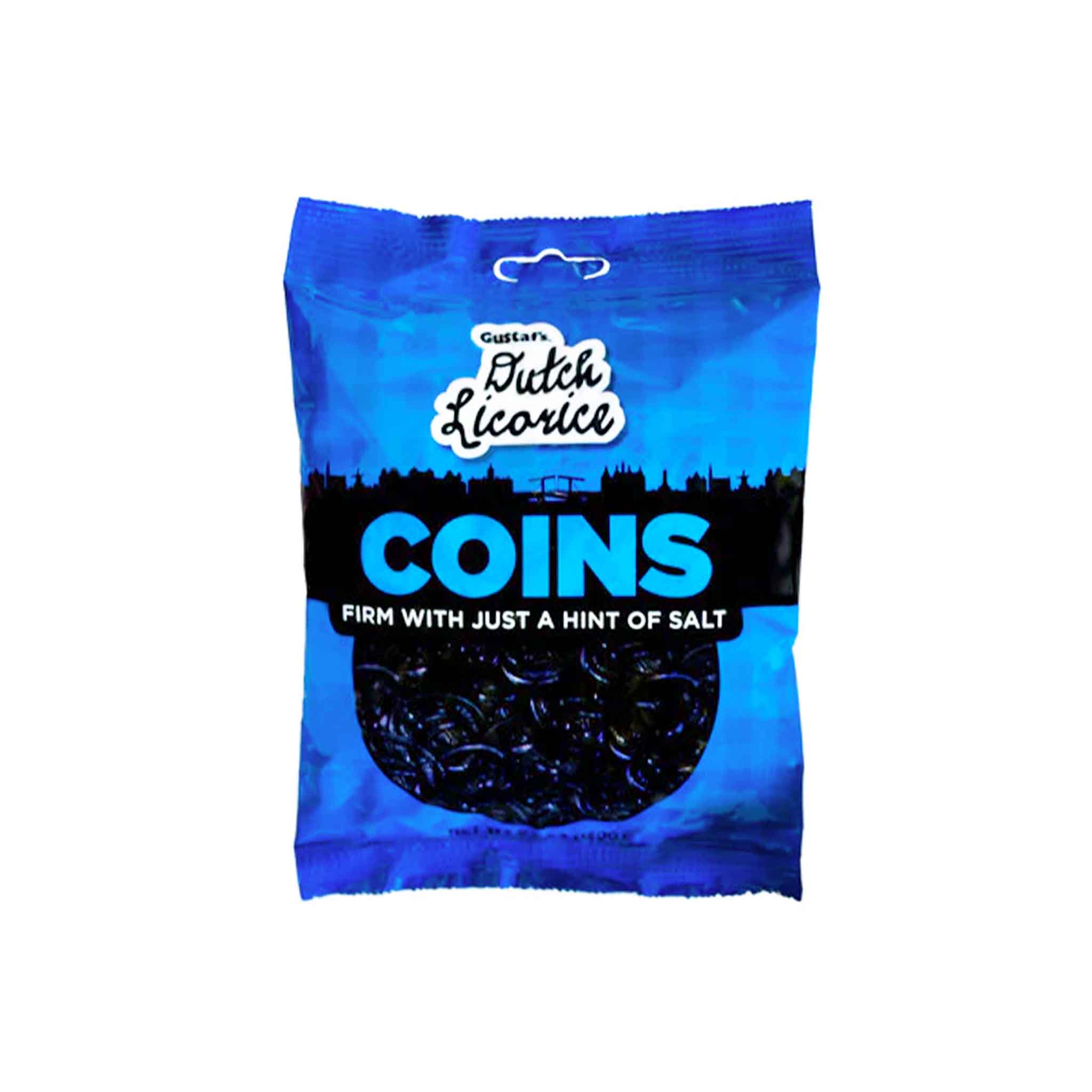 GUSTAF'S DUTCH LICORICE COINS 5.2oz – monsieur marcel gourmet market