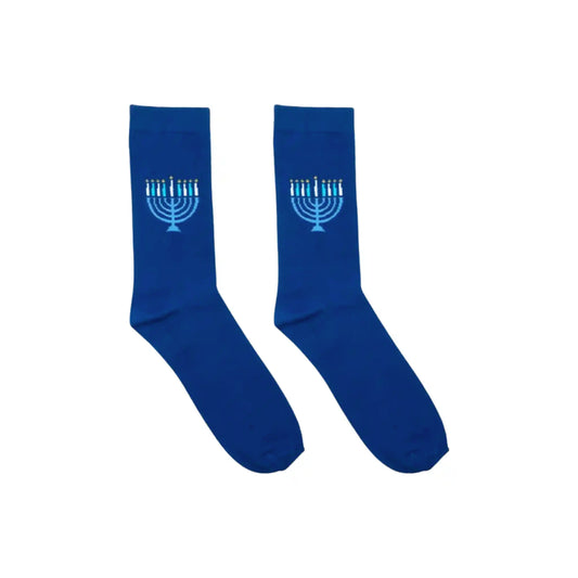 HANUKKAH MENORAH SOCKS