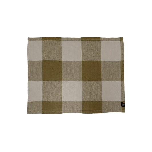 HAOMY PALMA II PLACEMAT/NAPKIN - GOLD