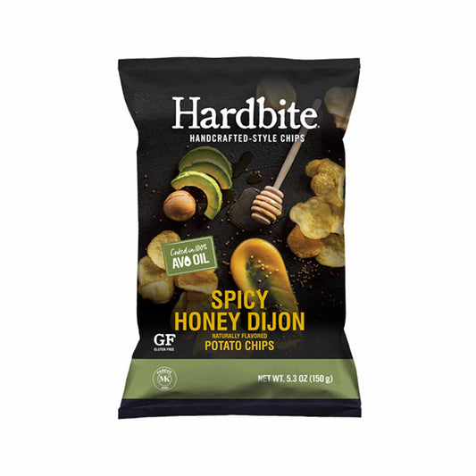HARDBITE GLUTEN FREE SPICY HONEY DIJON POTATO CHIPS 5.2oz