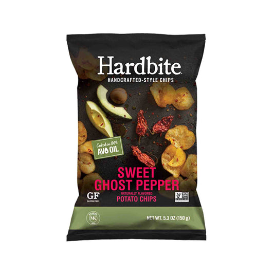 HARDBITE GLUTEN FREE SWEET GHOST PEPPER FLAVORED POTATO CHIPS 5.2oz