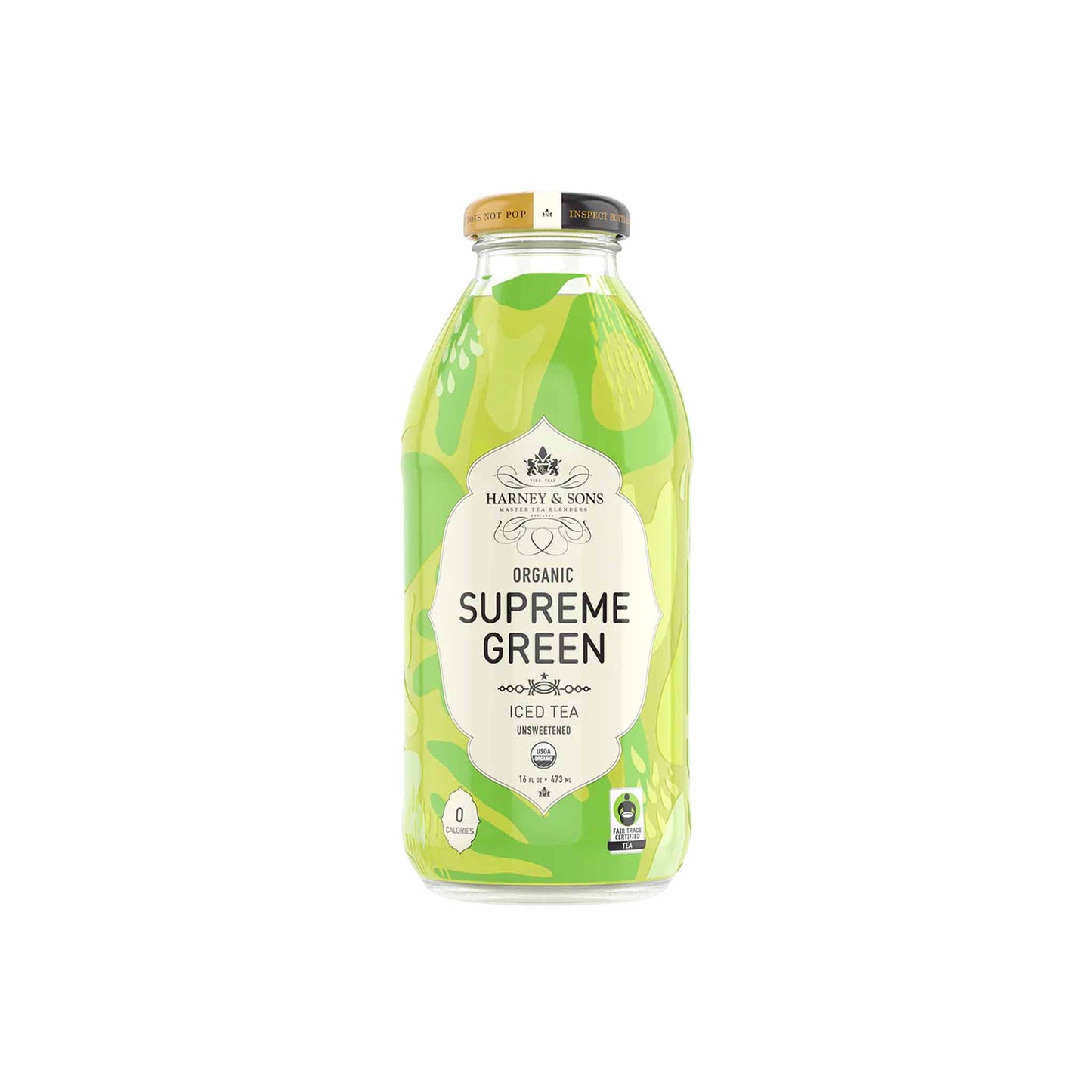 HARNEY & SONS UNSWEETENED SUPREME GREEN ICED TEA 16 fl oz
