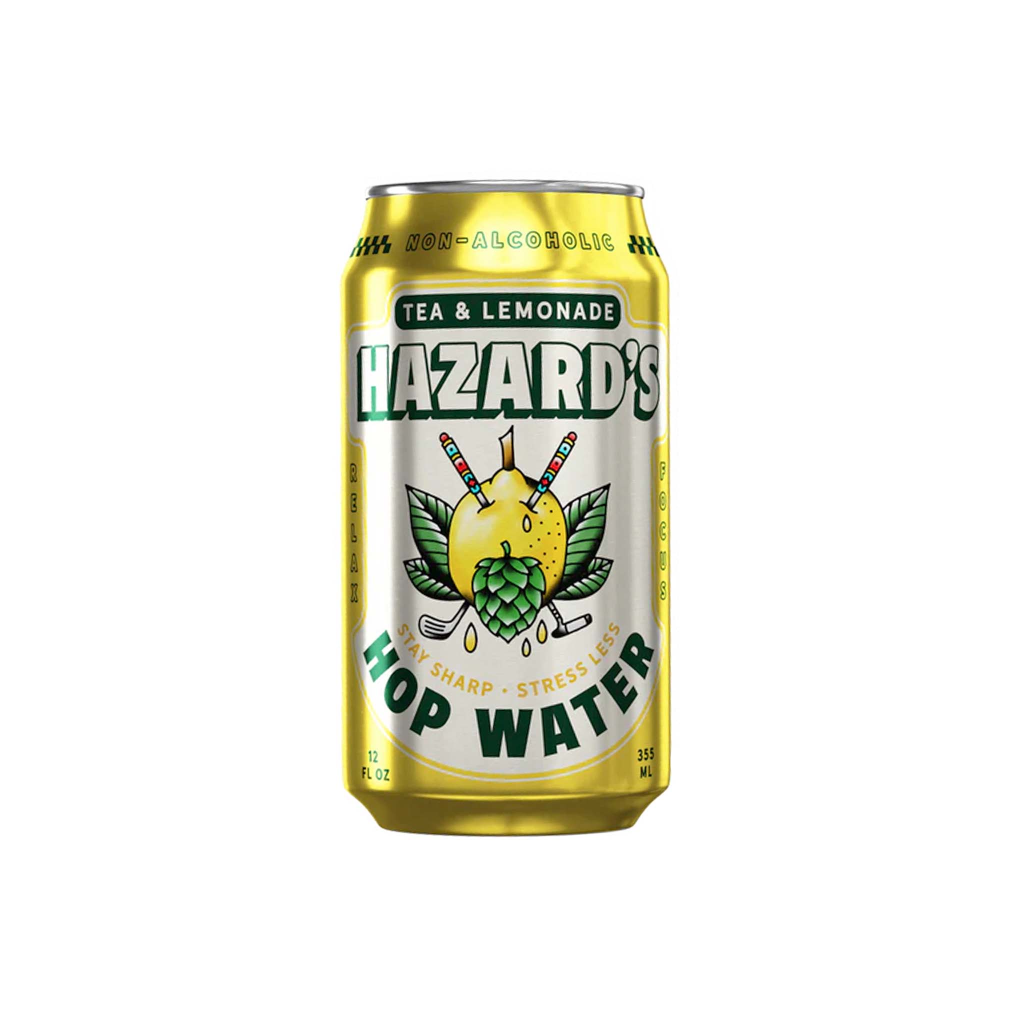 HAZARD'S HOP WATER TEA & LEMONADE 12oz – monsieur marcel gourmet