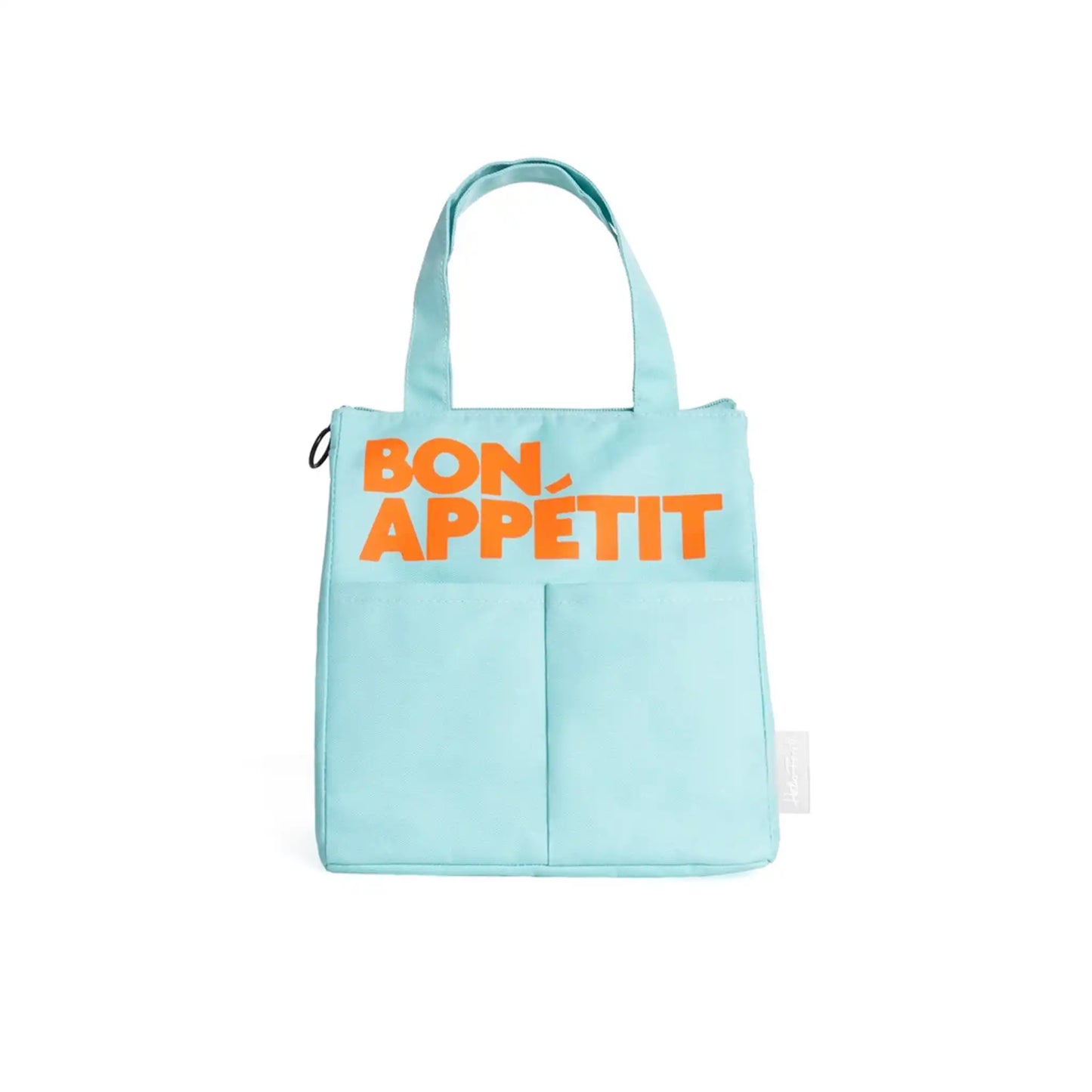 HELIO FERRETTI BON APPETIT ISOTHERMIC LUNCH BAG IN MINT