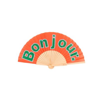 HELIO FERRETTI BONJOUR HAND FAN ASSORTED