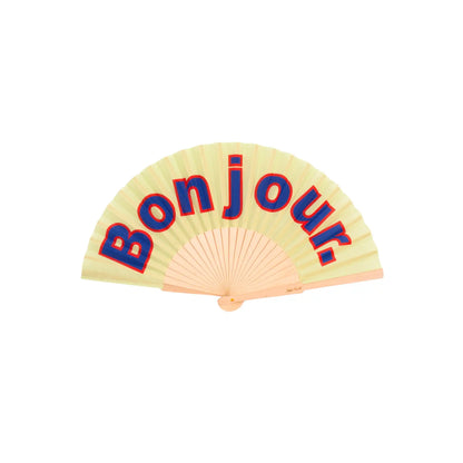 HELIO FERRETTI BONJOUR HAND FAN ASSORTED