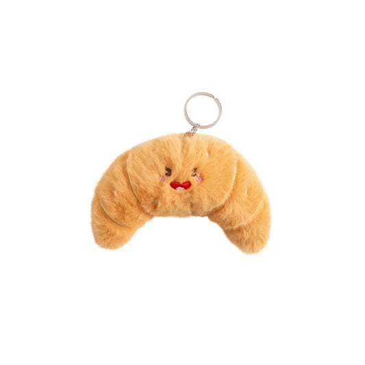HELIO FERRETTI PLUSH CROISSANT KEYCHAIN
