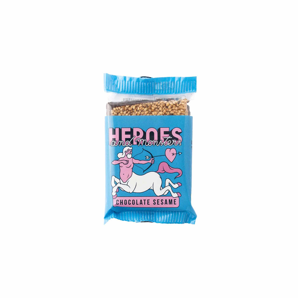 choc monsters HEROES & MONSTER CHOCOLATE SESAME CRUNCH 35g
