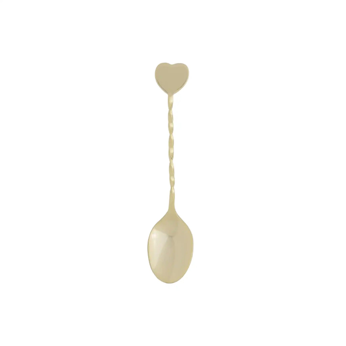 HIC GOLD HEART SPOON