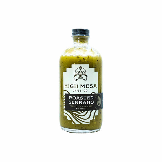 HIGH MESA CHILE CO. ROASTED SERRANO HOT SAUCE 8oz