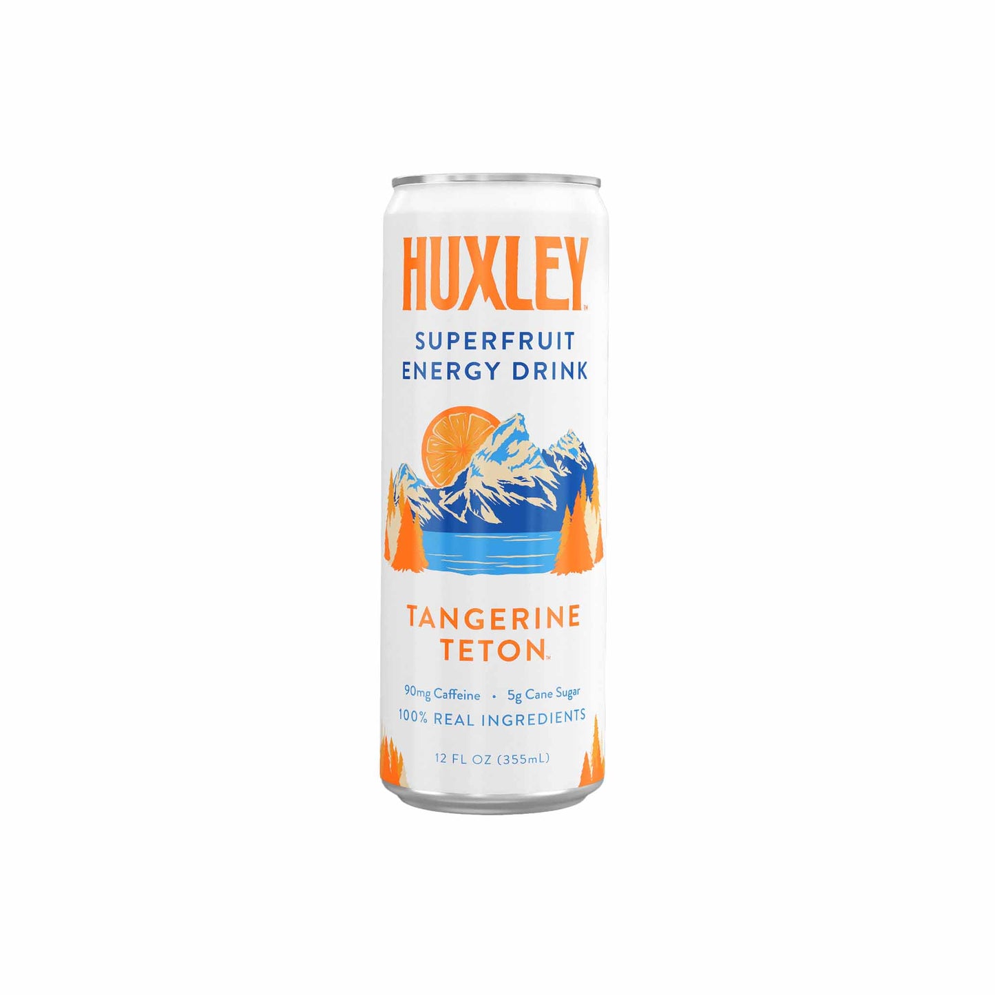 HUXLEY TANGERINE TETON SUPERFRUIT ENERGY DRINK 12oz