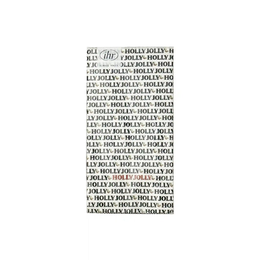 IHR HOLLY JOLLY CHRISTMAS GUEST TOWELS 16 COUNT