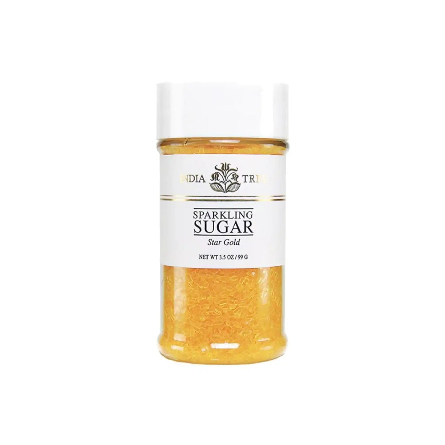INDIA TREE GOLD SPARKLING SUGAR 3.5oz