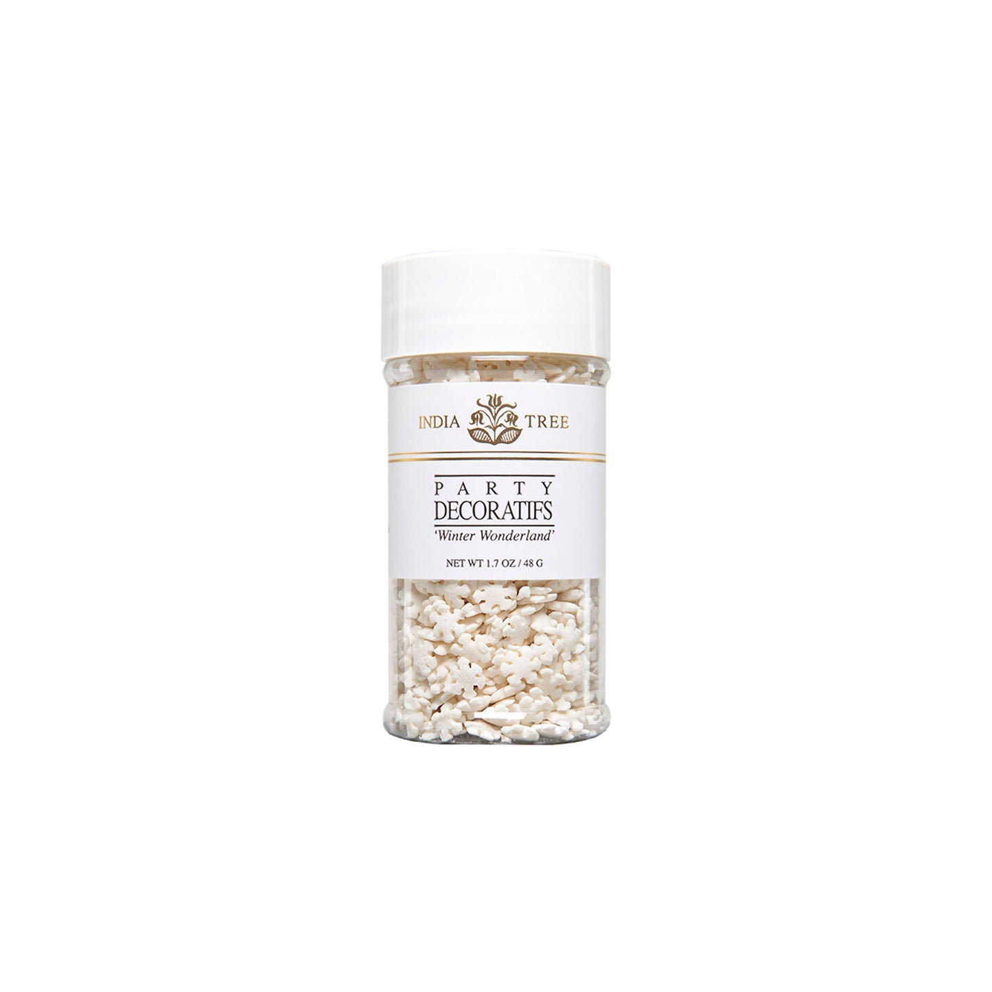 INDIA TREE WINTER WONDERLAND SPRINKLES 1.7oz