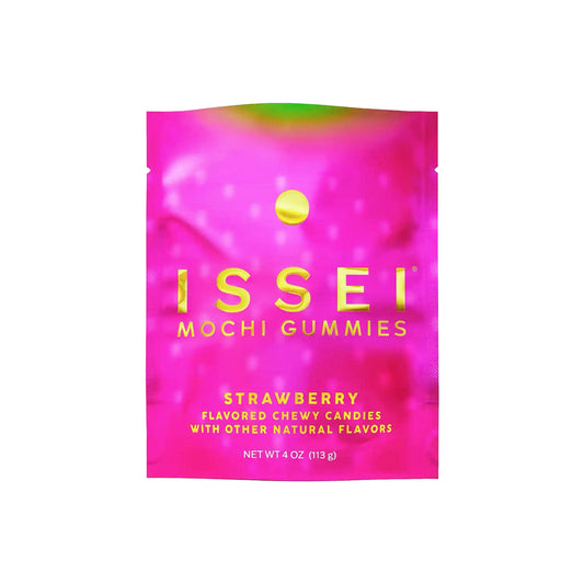 ISSEI STRAWBERRY MOCHI GUMMIES 4oz