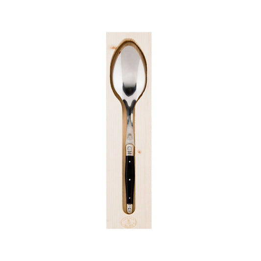 JEAN DUBOST LAGUIOLE SERVING SPOON - BLACK