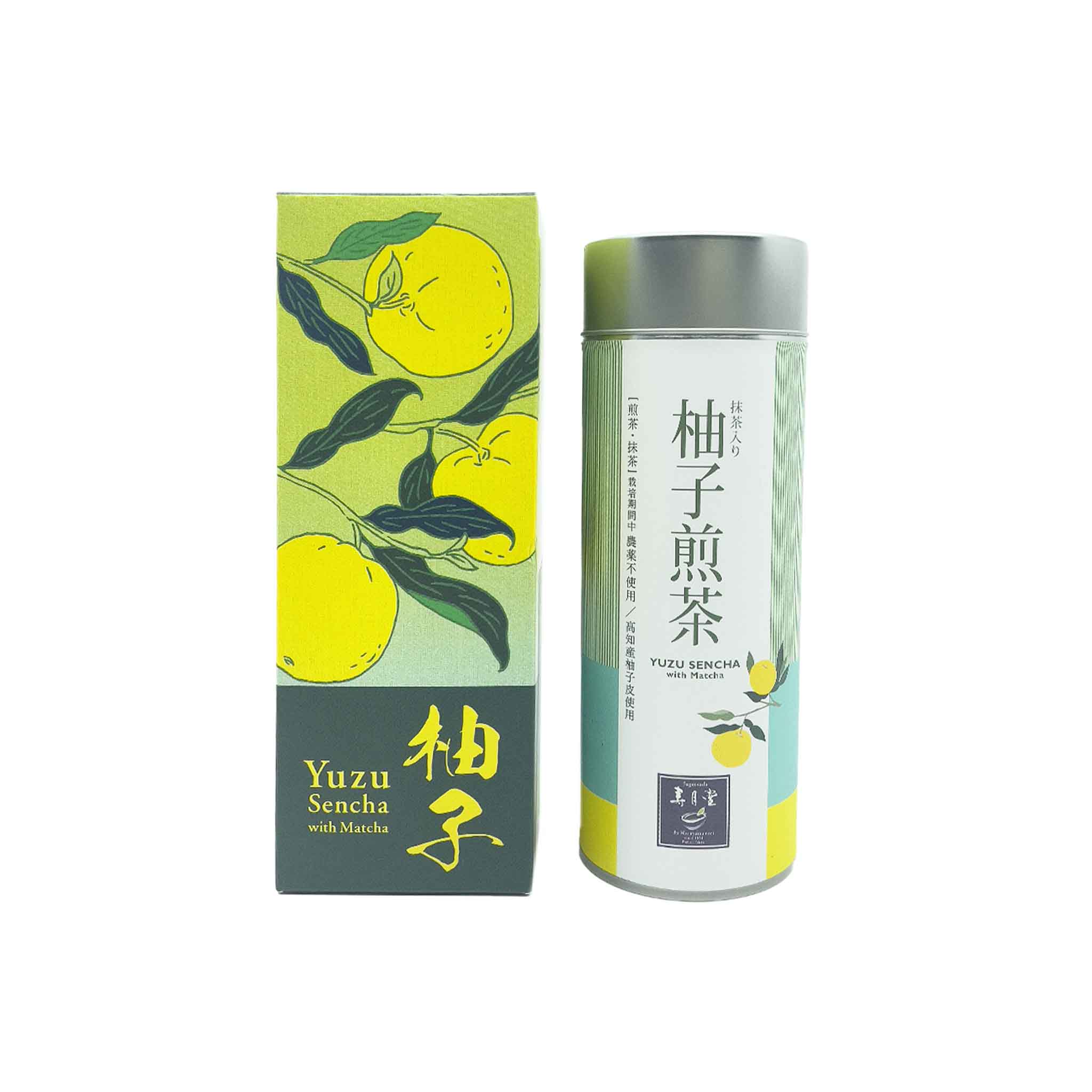 JUGETSUDO YUZU SENCHA WITH MATCHA 50g – monsieur marcel gourmet market