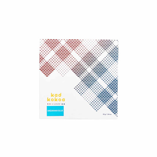 KAD KOKOA ANDAMAN BLUE VEGAN WHITE CHOCOLATE 55g