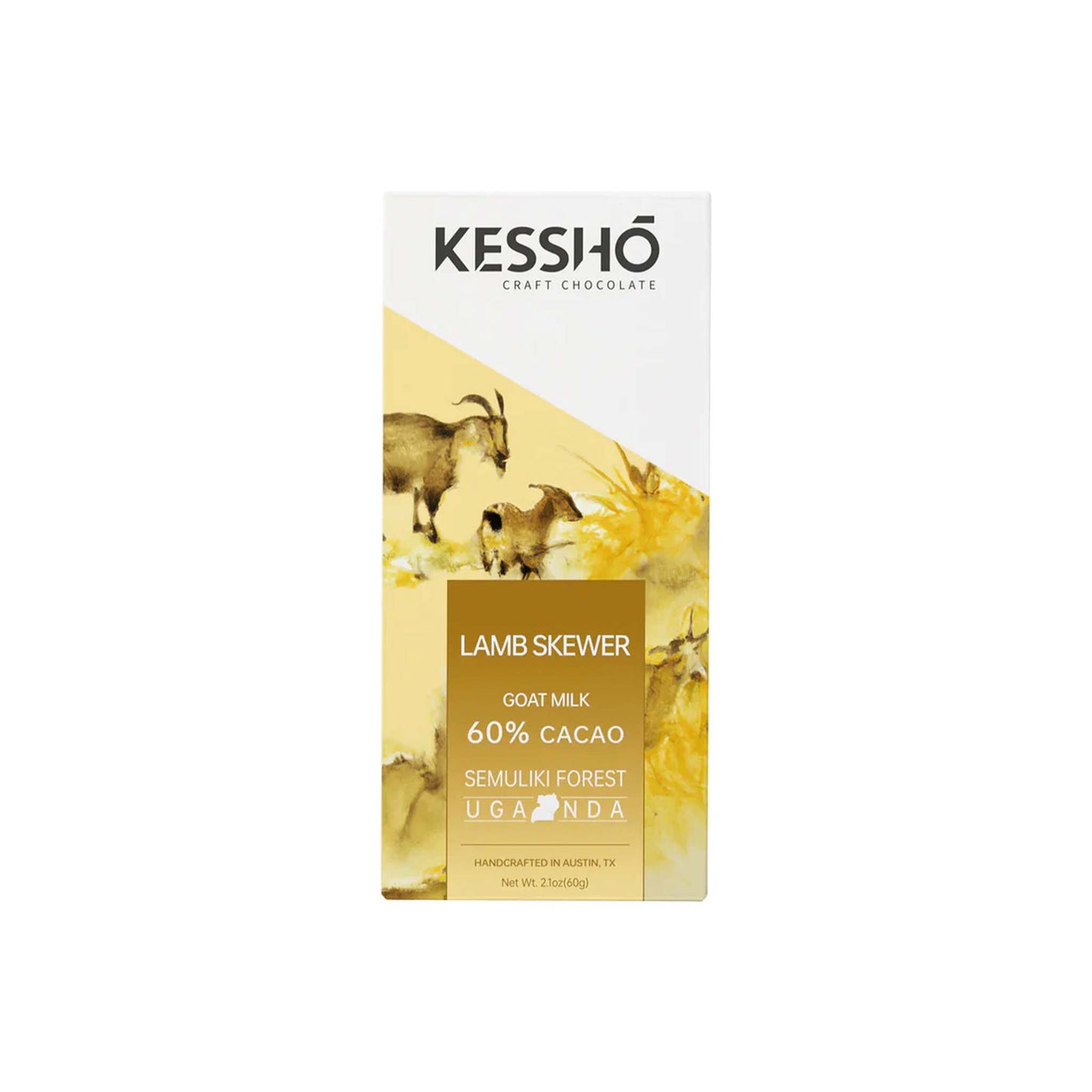 KESSHO 60% GOAT MILK CHOCOLATE 60g