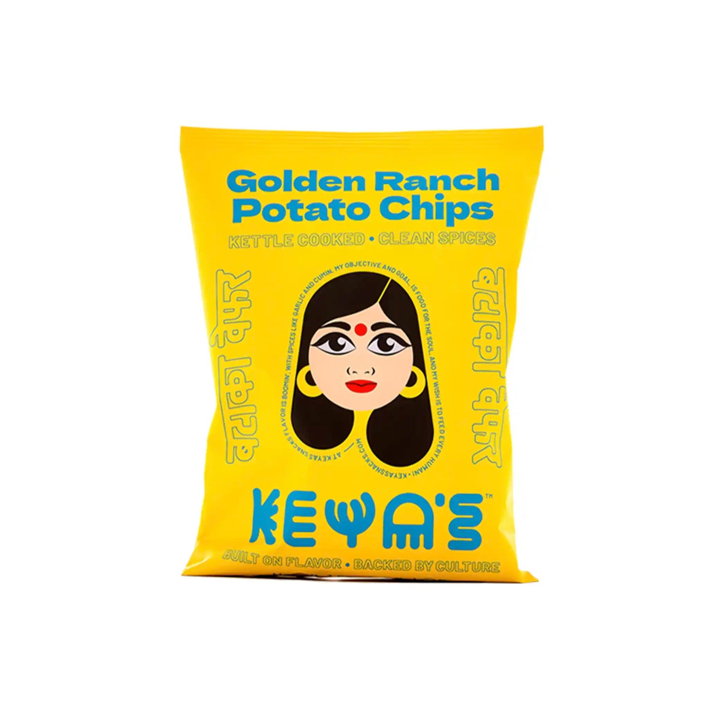 KEYA'S GOLDEN RANCH KETTLE CHIPS 1.5oz