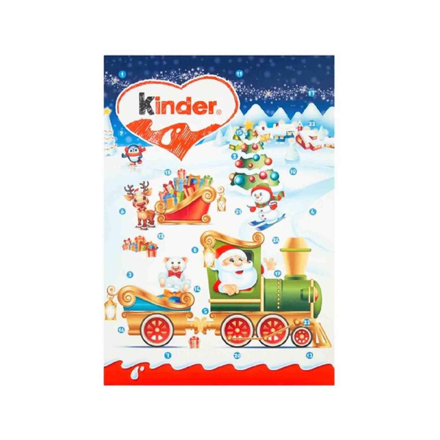 KINDER ADVENT CALENDAR 144g