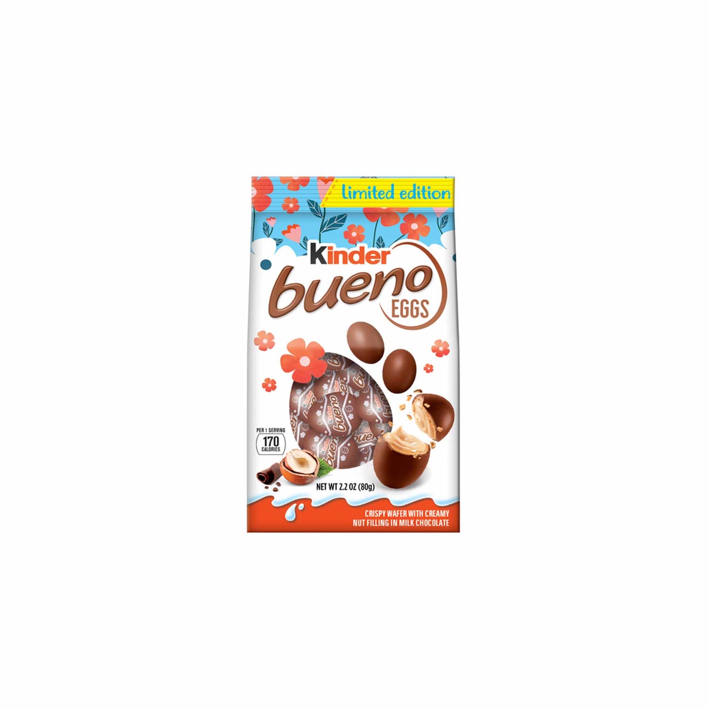 KINDER LIMITED EDITION BUENO EGGS BAG 80g