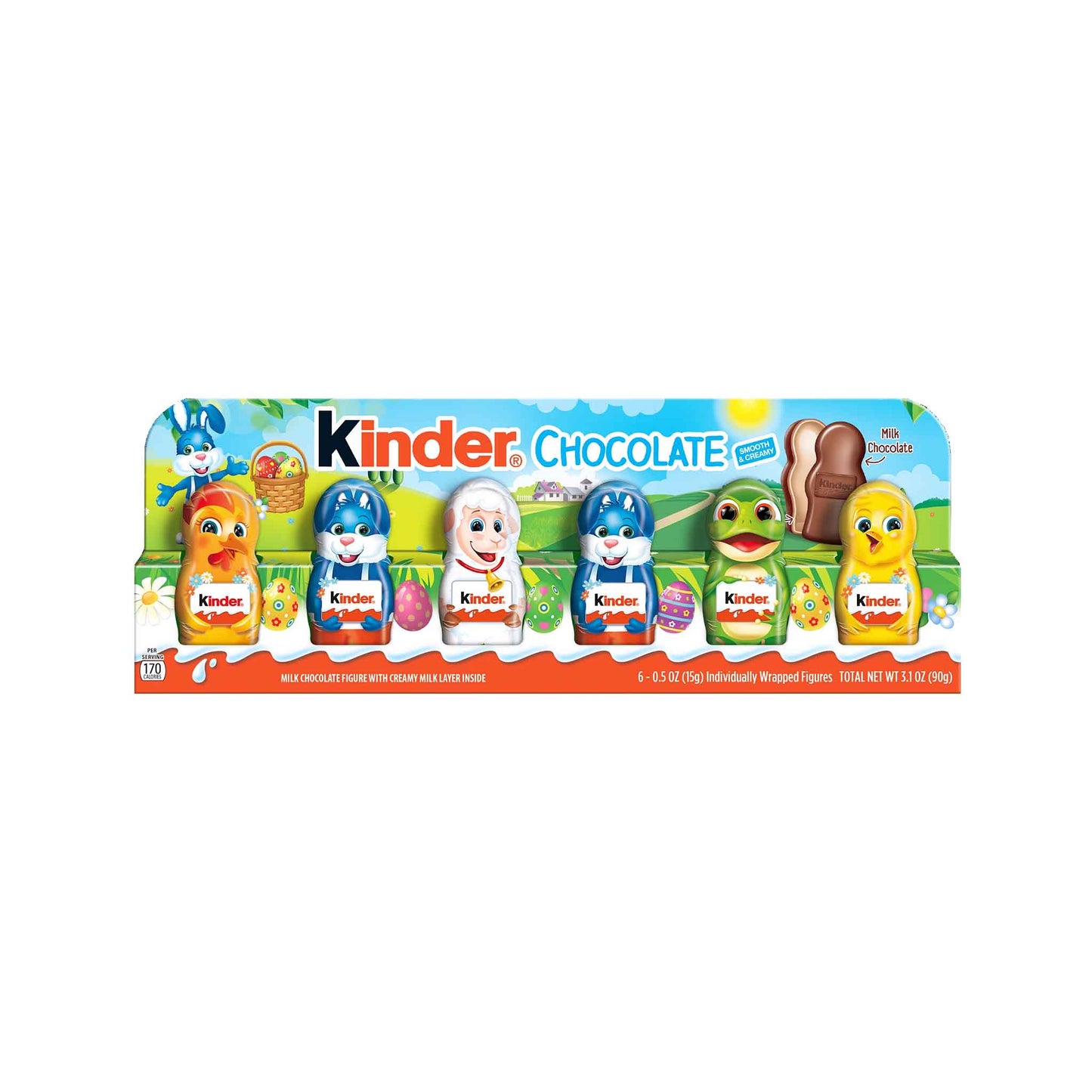 KINDER MINI EASTER HOLLOW FIGURES 3.1oz