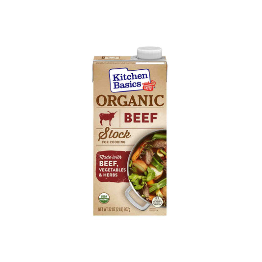 KITCHEN BASICS ORGANIC BEEF STOCK 32oz