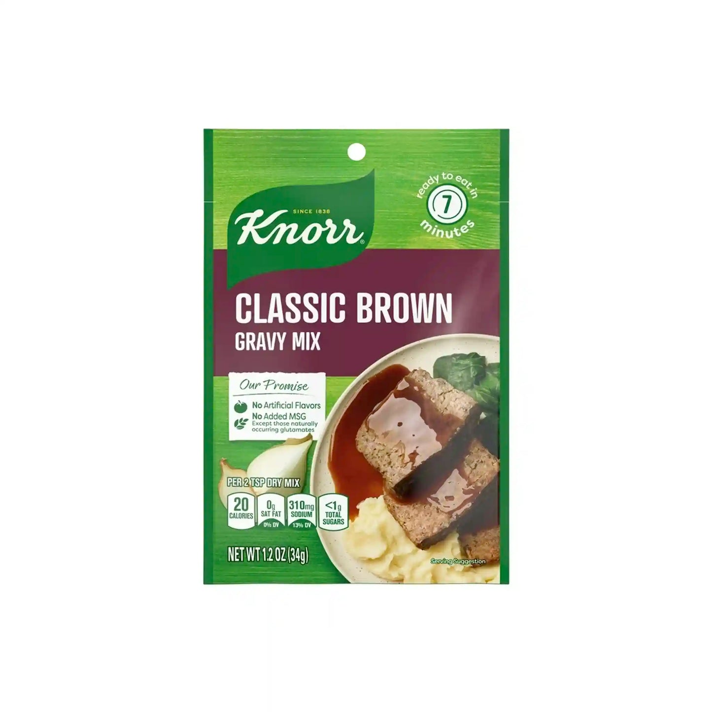 KNORR CLASSIC BROWN GRAVY MIX 34g