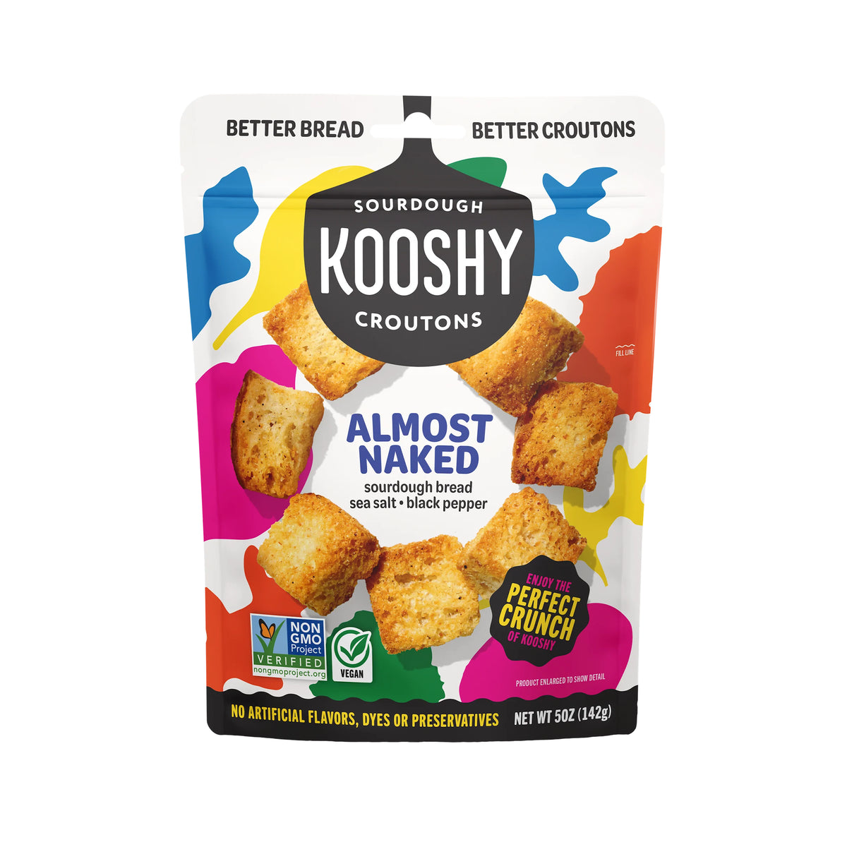 KOOSHY SOURDOUGH CROUTONS ALMOST NAKED 5oz