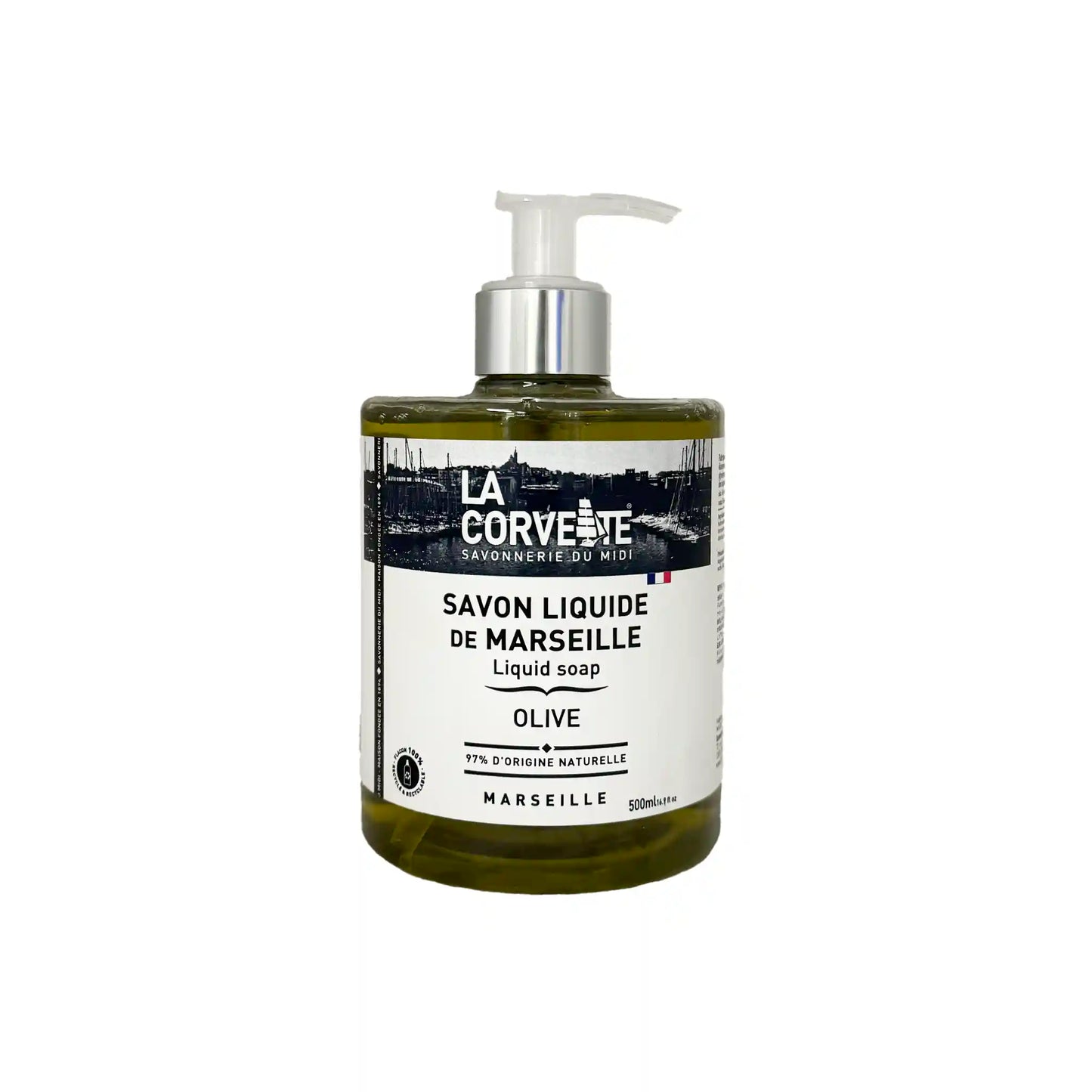 LA CORVETTE OLIVE LIQUID HAND SOAP 500ml