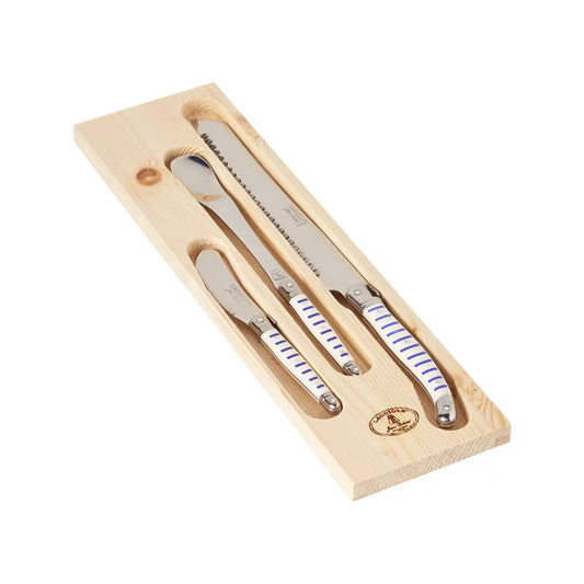 LAGUIOLE JEAN DUBOST 3 PIECE BREAKFAST SET MARINIERE