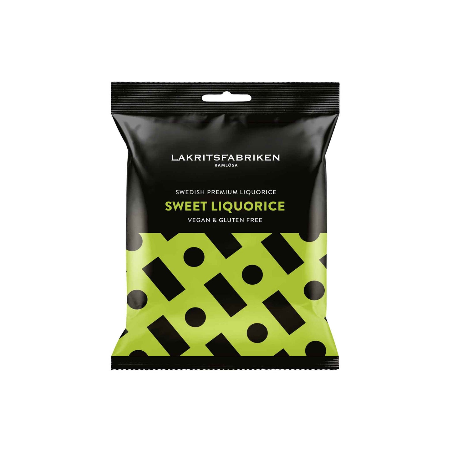LAKRITSFABRIKEN SWEDISH VEGAN & GLUTEN FREE SWEET LICORICE 100g