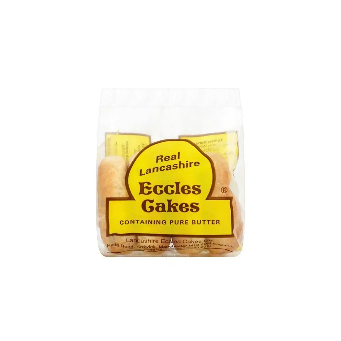 REAL LANCASHIRE ECCLES CAKES 4PACK 200g