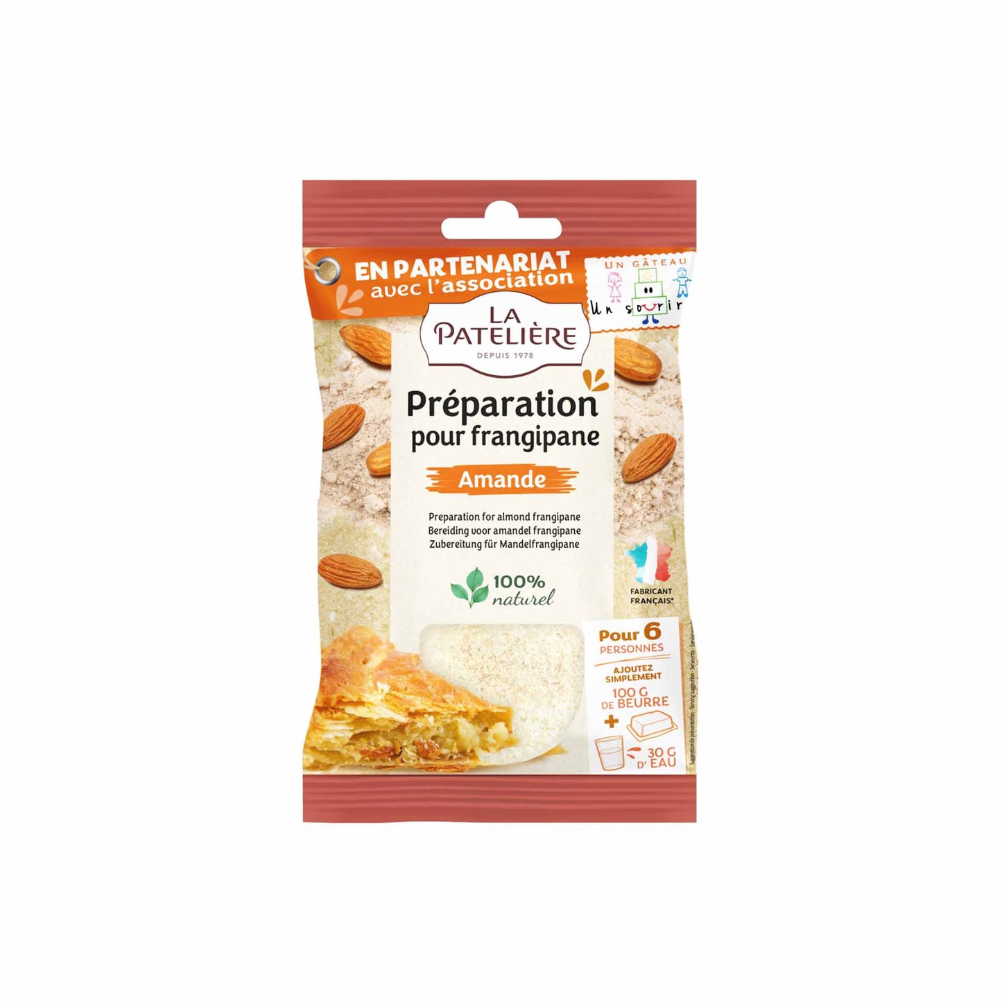 LA PATELIERE PREPARATION FOR FRANGIPANE 200g